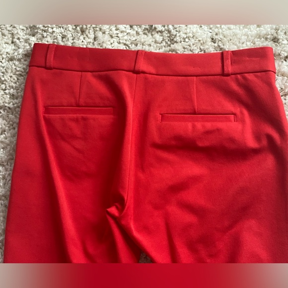 Banana Republic Sloan Pants Sz 2S Red - Picture 7 of 7